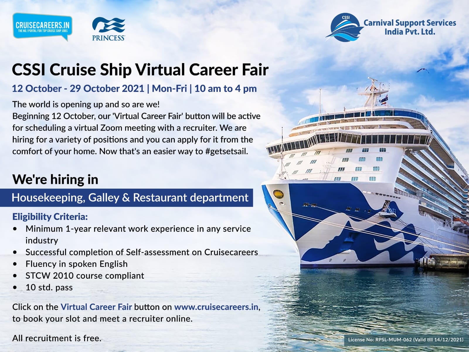 carnival cruises virtual jobs