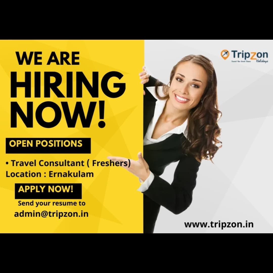 travel consultant jobs in kerala